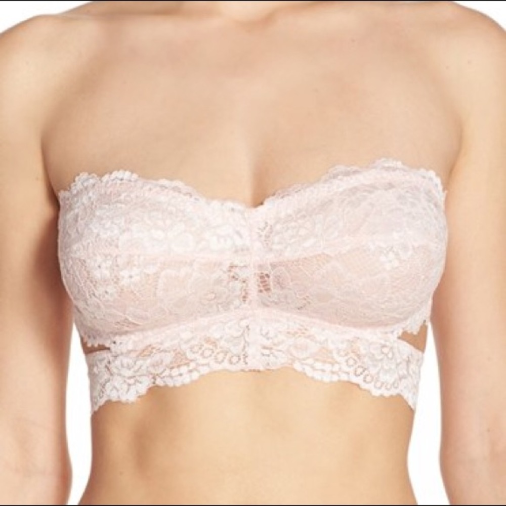  “Deep in the Dark” Free People Blush Bralette - Picture 2 of 7
